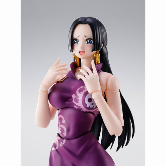 Figura articulada de Boa Hancock con vestido morado - 2