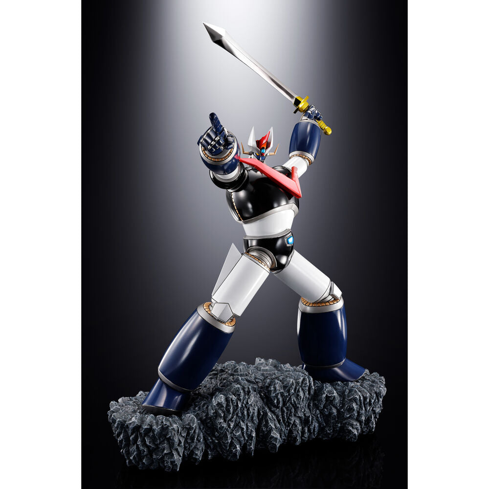 Figura Figuarts Zero Double Mazinger Z de 19,5 cm sobre base rocosa - 4
