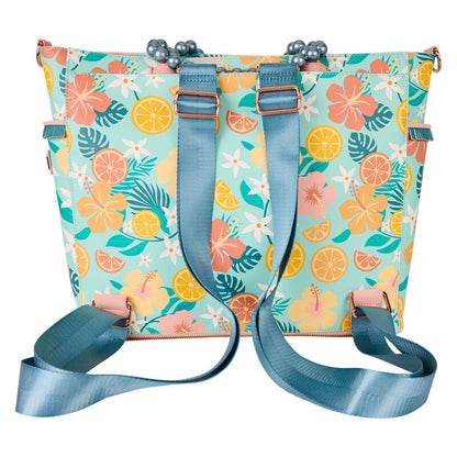 Bolso mochila Lemon Loungefly con estampado tropical y rodaja de limón - 4