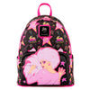 Mochila Loungefly de Jem and the Holograms en negro y rosa