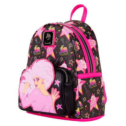 Mochila Loungefly de Jem and the Holograms en negro y rosa - 2