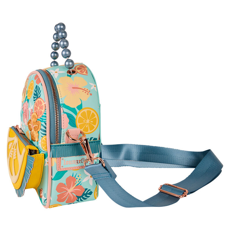 Mochila Lemon Loungefly con flores, cítricos y frontal de limón - 3