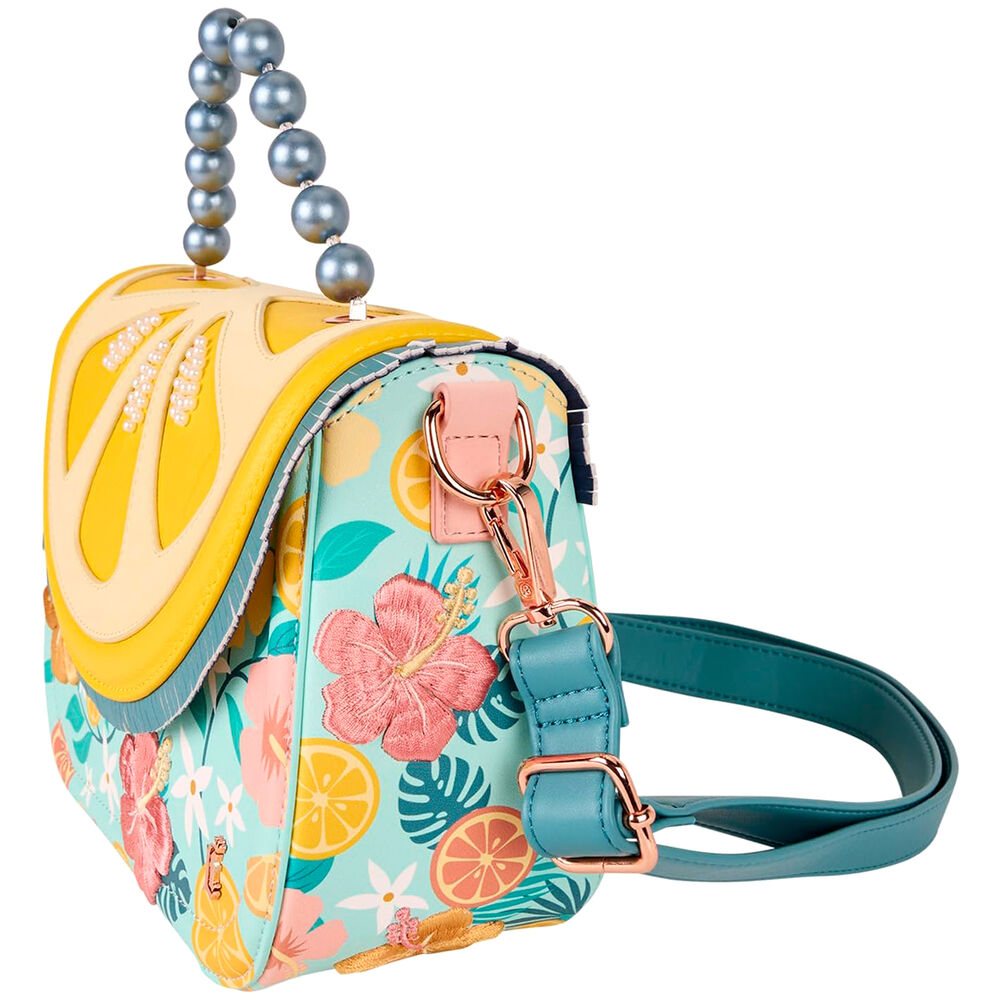 Bolso bandolera Lemon Loungefly con estampado floral y cítricos - 4