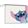 Neceser de algodón Stitch Disney con cremallera