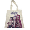 Bolsa de algodón Huntrix con ilustración de las tres guerreras de KPop Demon Hunters