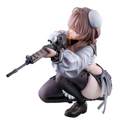 Figura Ichibansho de Bready con rifle, arrodillada y con atuendo blanco - 2