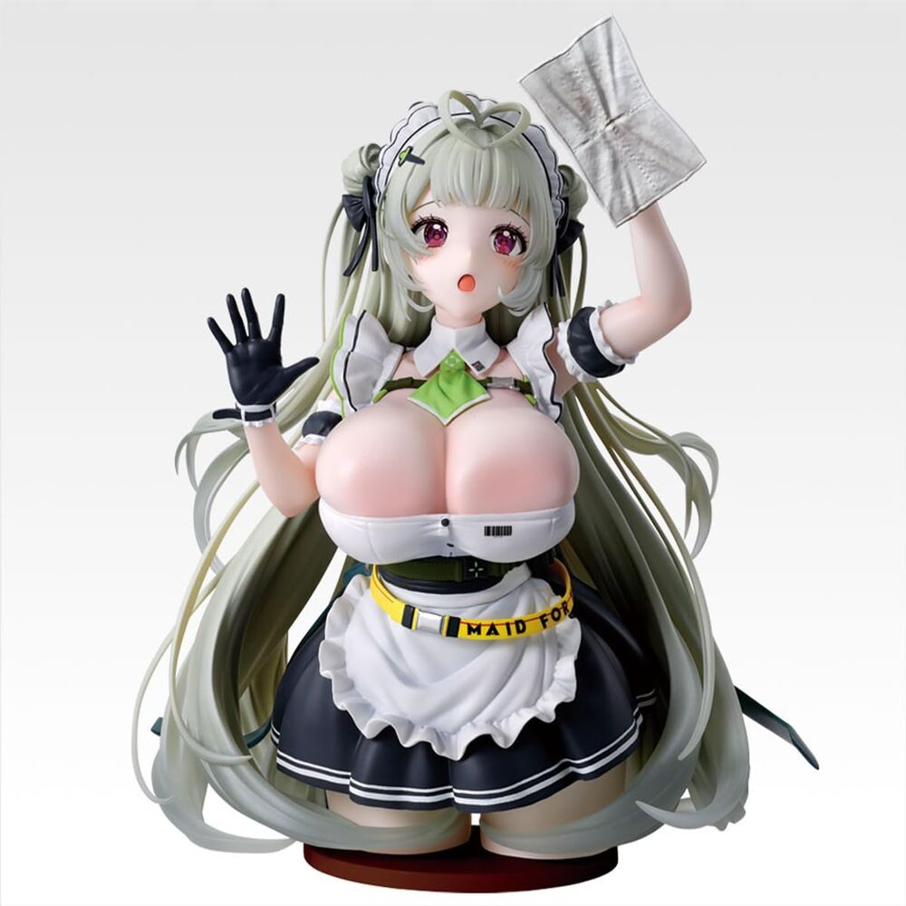 Figura Ichibansho de Soda de Goddess of Victory: NIKKE con bandeja plateada