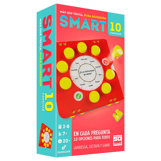 Juego de mesa Smart10 Familiar de SD Games