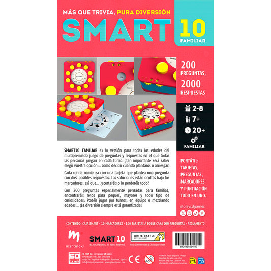 Juego de mesa Smart10 Familiar de SD Games - 7