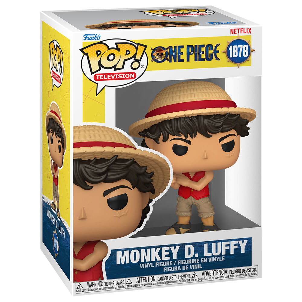 Figura Funko POP! de Monkey D. Luffy con sombrero de paja - 2