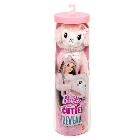 Muñeca Barbie Cutie Reveal Ovejita Rosa con disfraz y accesorios - 2