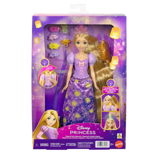 Muñeca Rapunzel de Enredados Disney con pelo largo y accesorios - 2