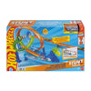 Circuito Hot Wheels Stunt Tracks Ciclón de Lanzamiento Rápido con coche incluido