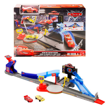 Pista Copa Pistón de Cars con salto para Rayo McQueen