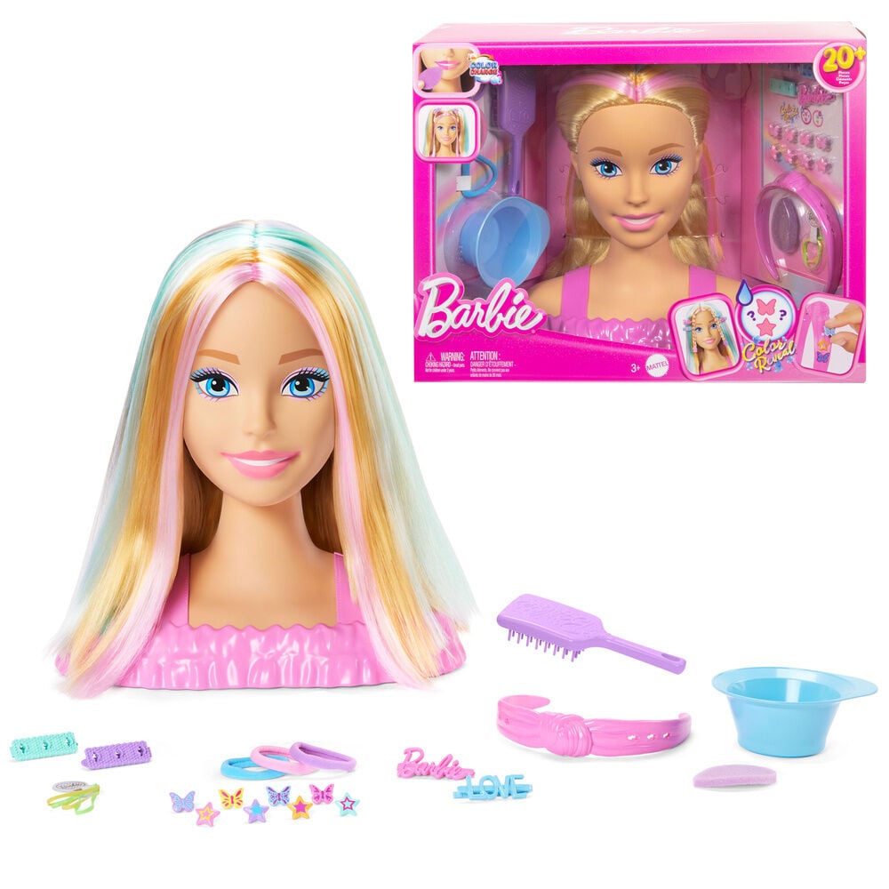 Busto Fashionista Barbie para peinar con accesorios - 2
