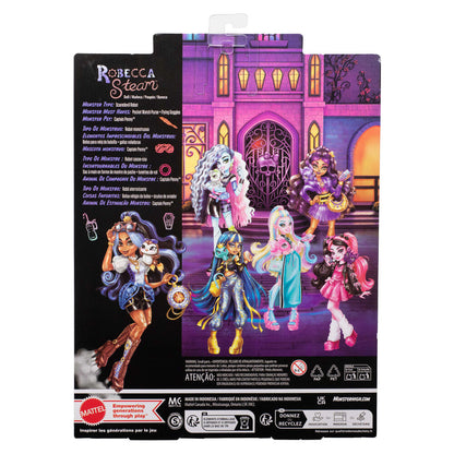 Muñeca Robecca Steam de Monster High con accesorios y Capitán Penny - 2