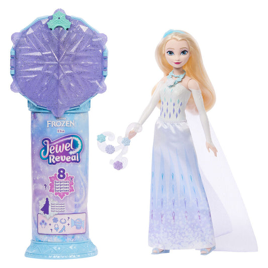 Muñeca Elsa de Frozen con vestido de Reina de las Nieves y accesorios