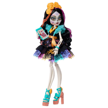 Muñeca Skelita Calaveras de Monster High con Candelita y accesorios - 3