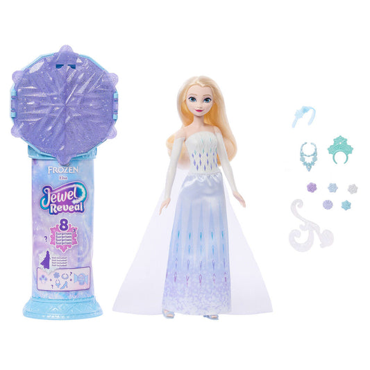 Muñeca Elsa de Frozen con vestido de Reina de las Nieves y accesorios - 3