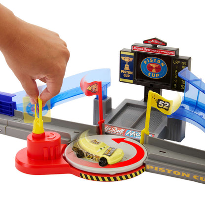 Pista Copa Pistón de Cars con salto para Rayo McQueen - 3
