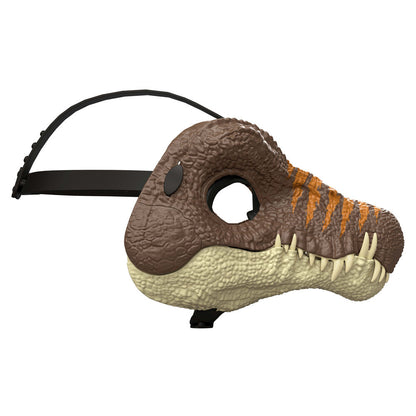 Máscara de dinosaurio Jurassic World con textura escamada y dientes decorativos - 4