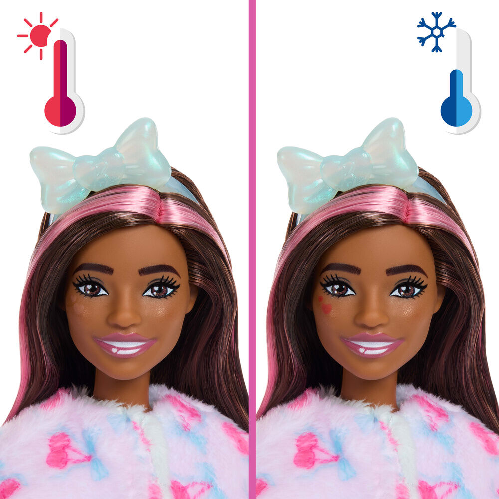 Muñeca Barbie Cutie Reveal Conejito Menta con disfraz de peluche - 4