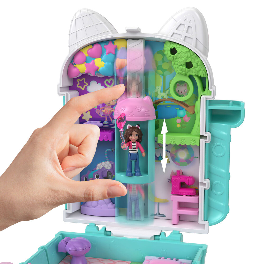 Cofre Polly Pocket de La Casa de Muñecas de Gabby con accesorios - 4
