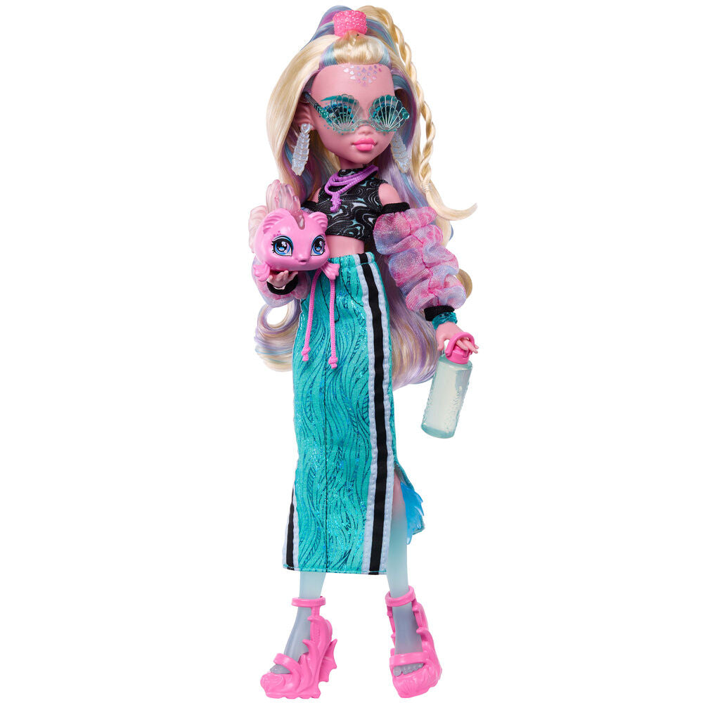 Muñeca Lagoona Blue de Monster High con Neptuna y accesorios marinos - 4