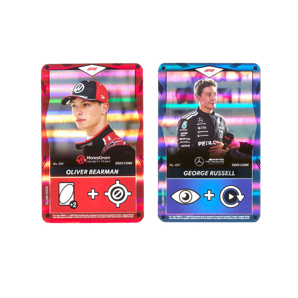 Caja del juego de cartas UNO Elite Formula 1 de Mattel - 5