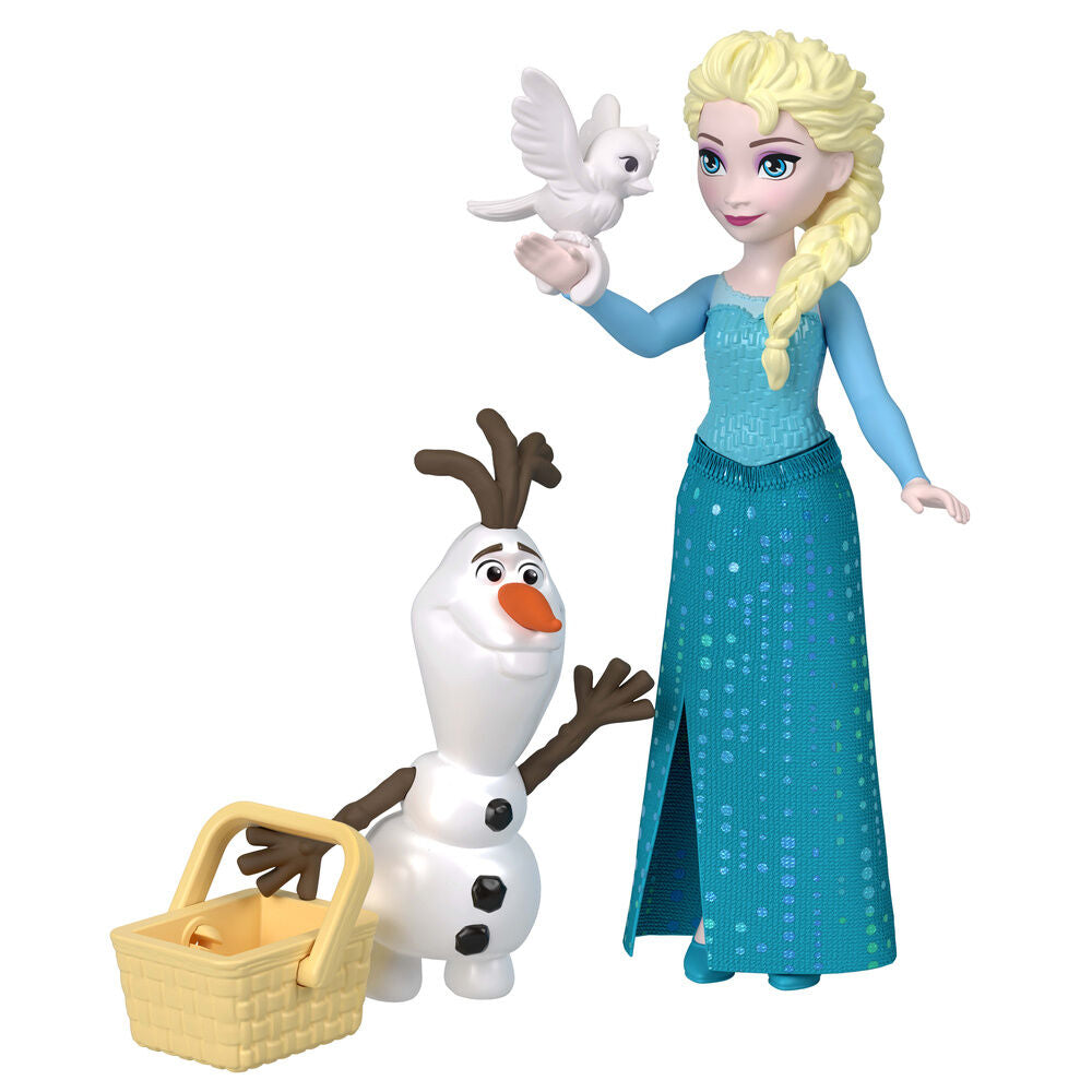 Set de figuras articuladas de Anna, Elsa, Olaf y Kristoff de Frozen - 5