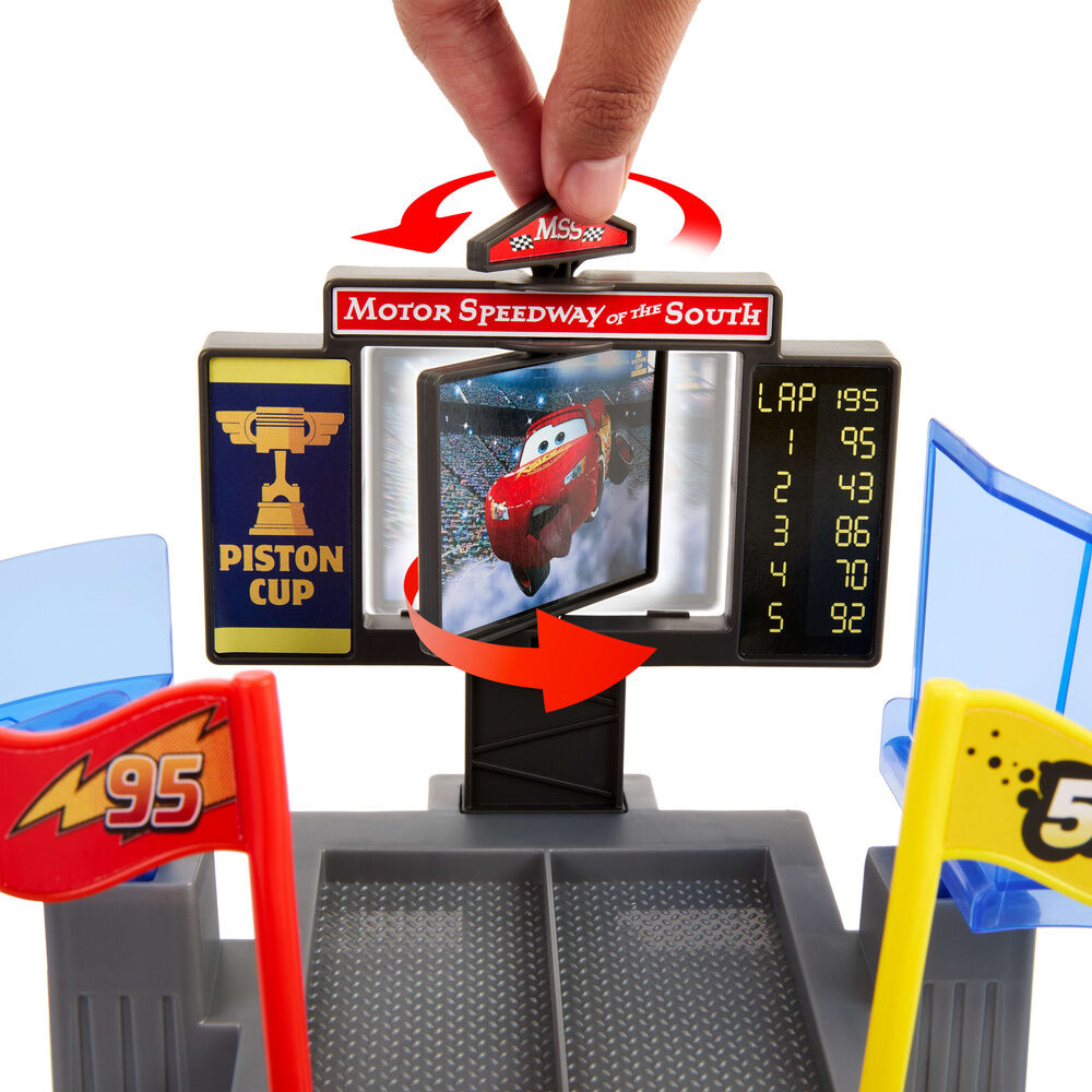 Pista Copa Pistón de Cars con salto para Rayo McQueen - 5