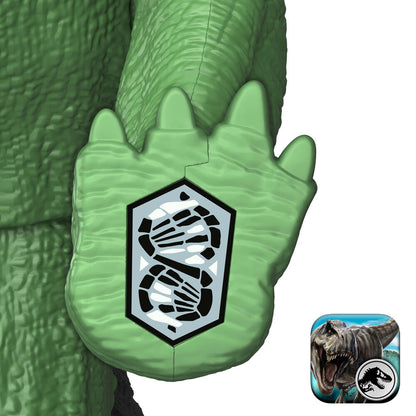 Figura verde de Stegosaurus Jurassic World con placas dorsales y cola con púas - 5