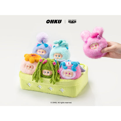 Muñecos sorpresa OHKU Sprout Story Giggle Monster de colores pastel - 4