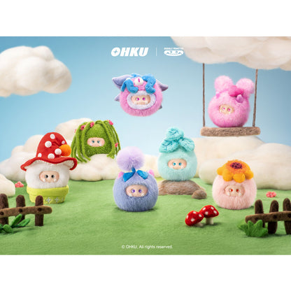 Muñecos sorpresa OHKU Sprout Story Giggle Monster de colores pastel - 2