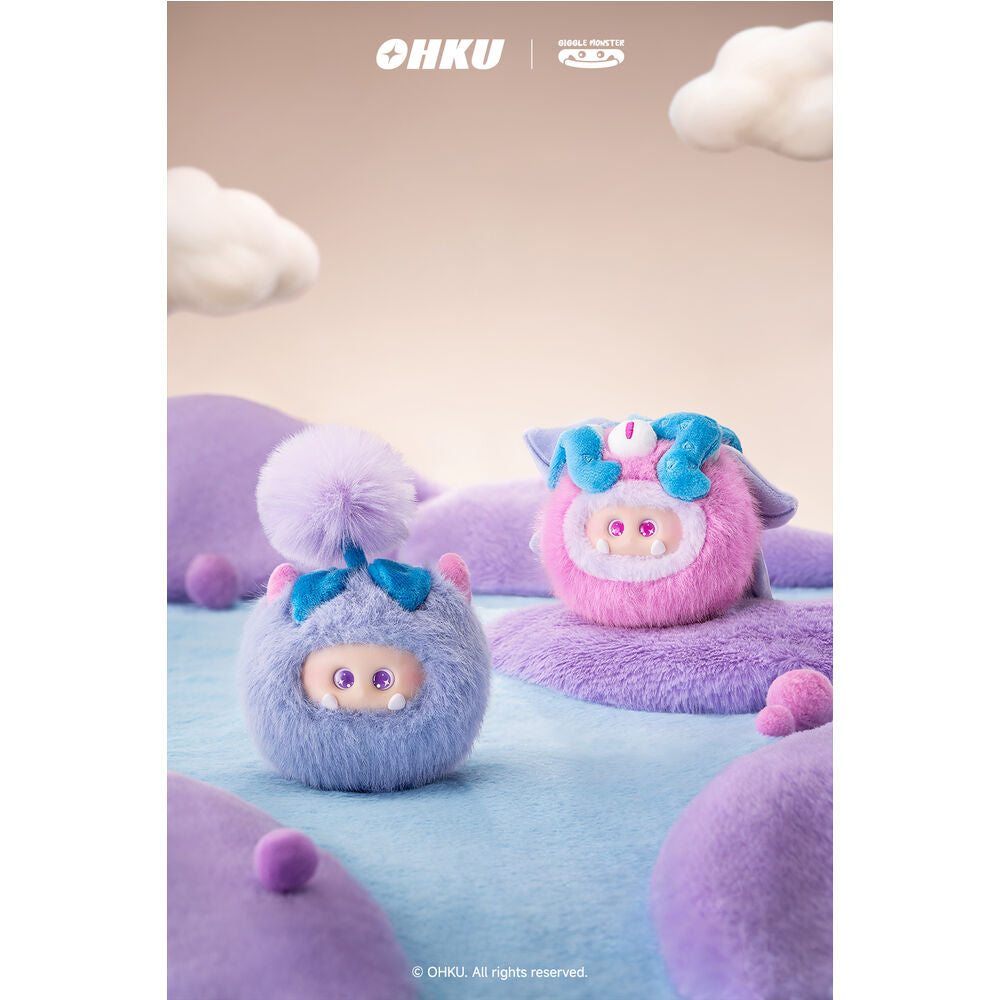 Muñecos sorpresa OHKU Sprout Story Giggle Monster de colores pastel - 5
