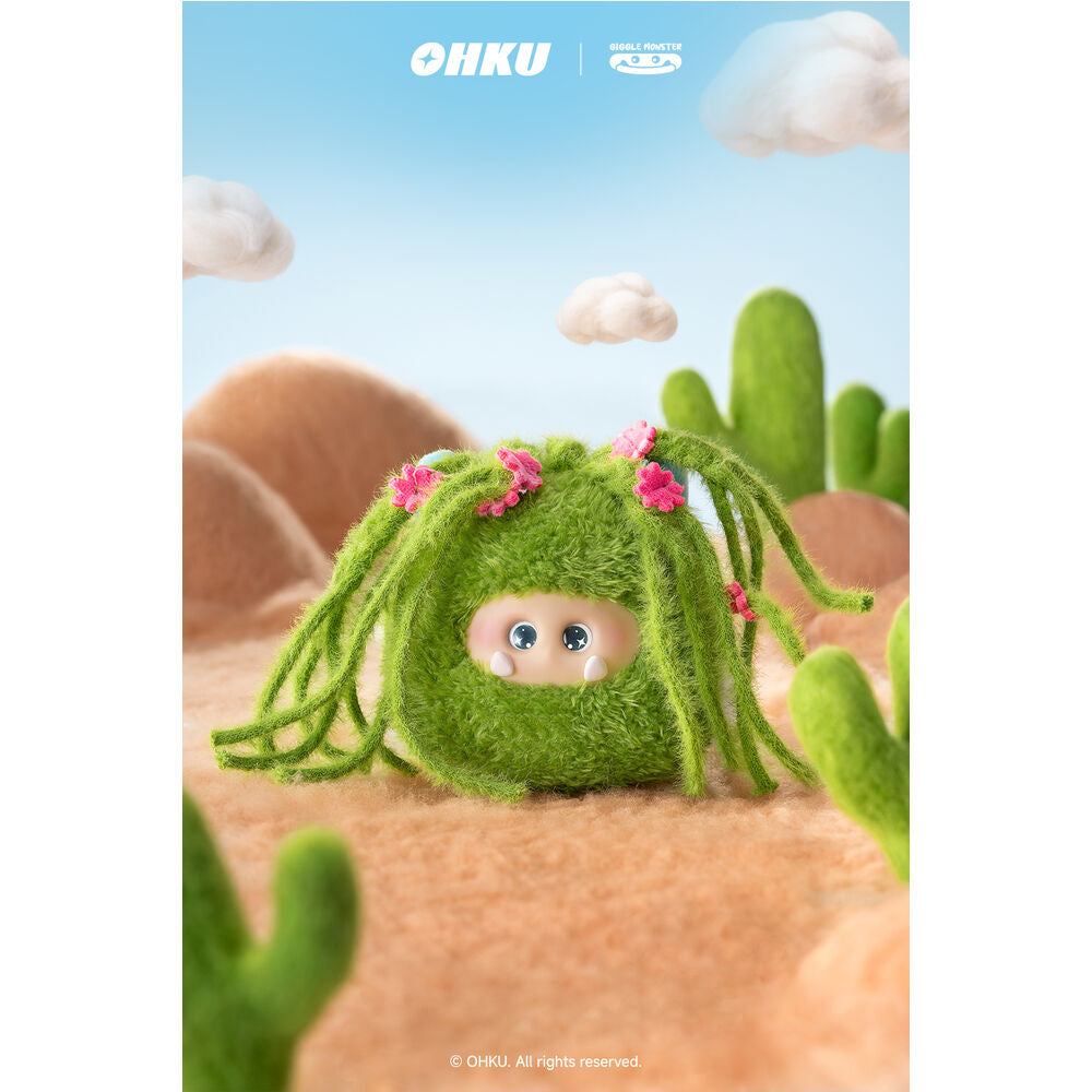 Muñecos sorpresa OHKU Sprout Story Giggle Monster de colores pastel - 7