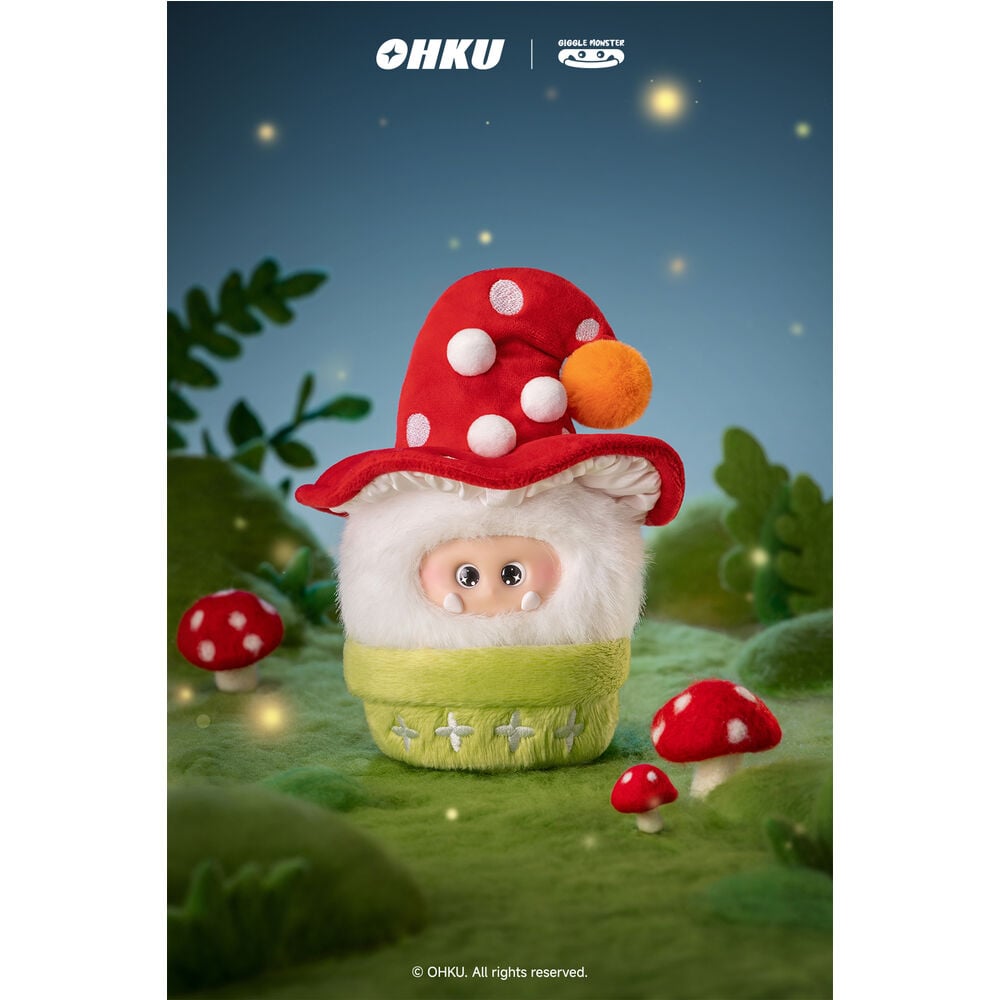 Muñecos sorpresa OHKU Sprout Story Giggle Monster de colores pastel - 13