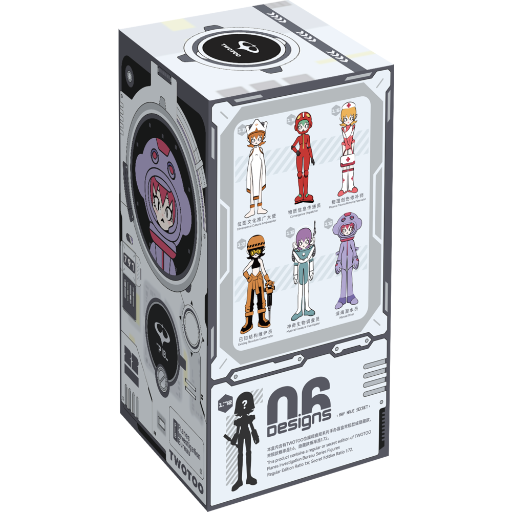 Figura sorpresa Twootoo de Planes Investigation Bureau - 12