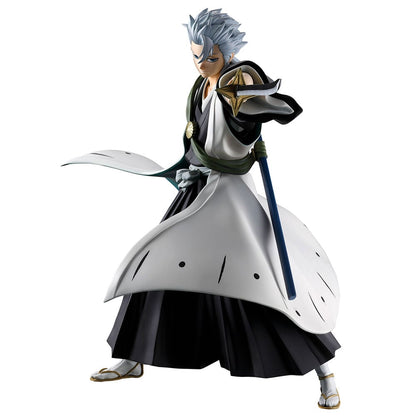 Figura Ichibansho de Toshiro Hitsugaya de Bleach con espada azul
