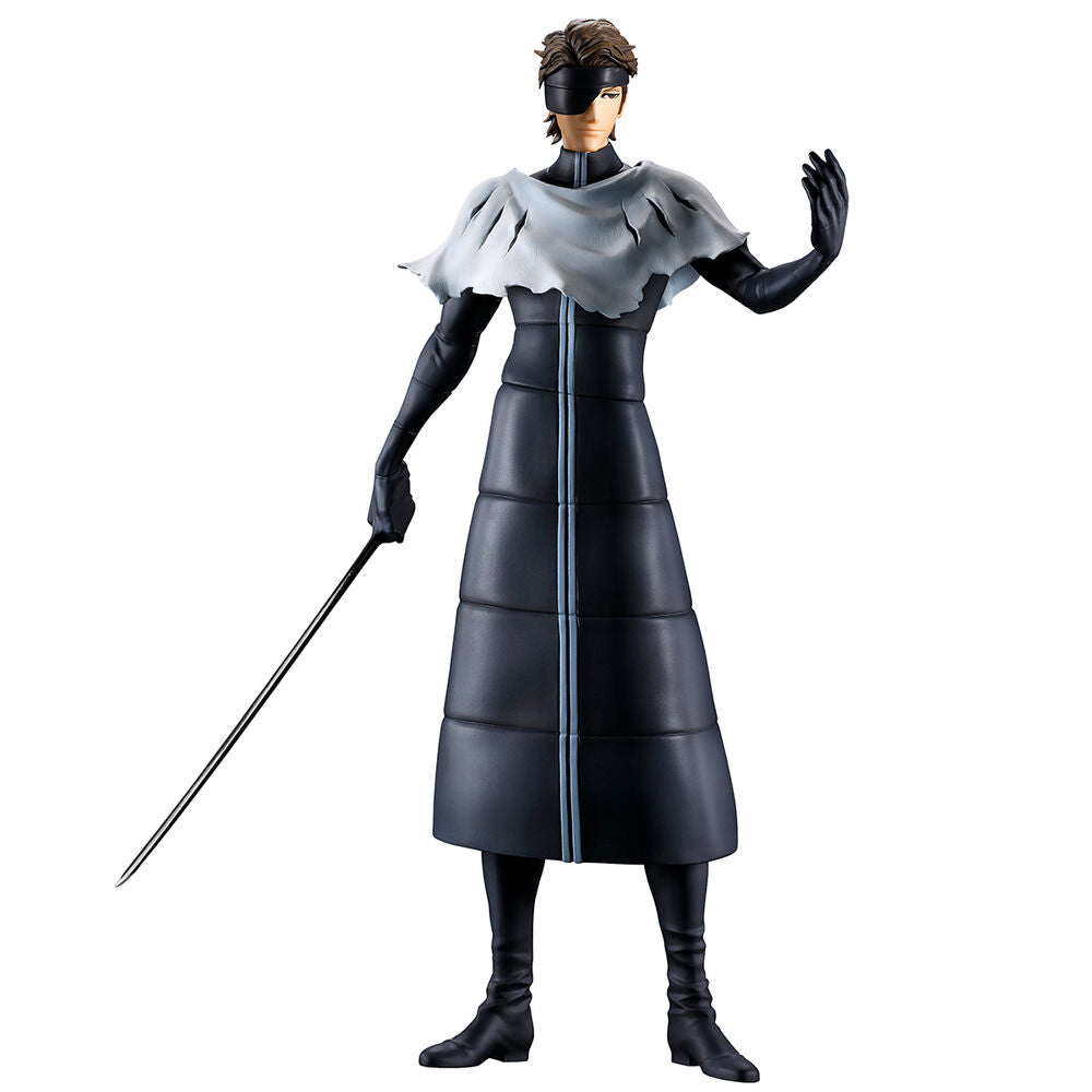 Figura Ichibansho de Sosuke Aizen de Bleach con espada y capa blanca - 2