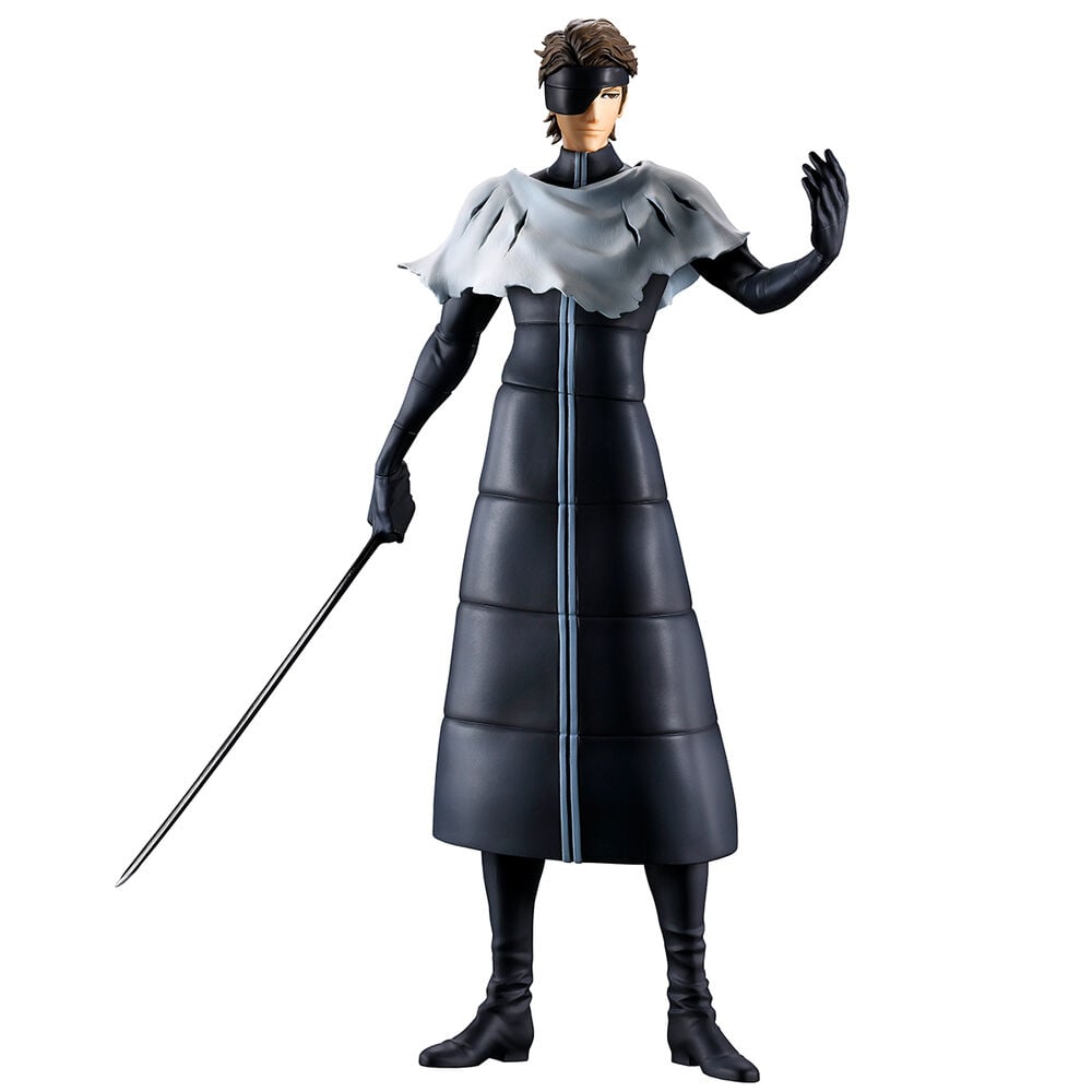 Figura Ichibansho de Sosuke Aizen de Bleach con espada y capa blanca - 3