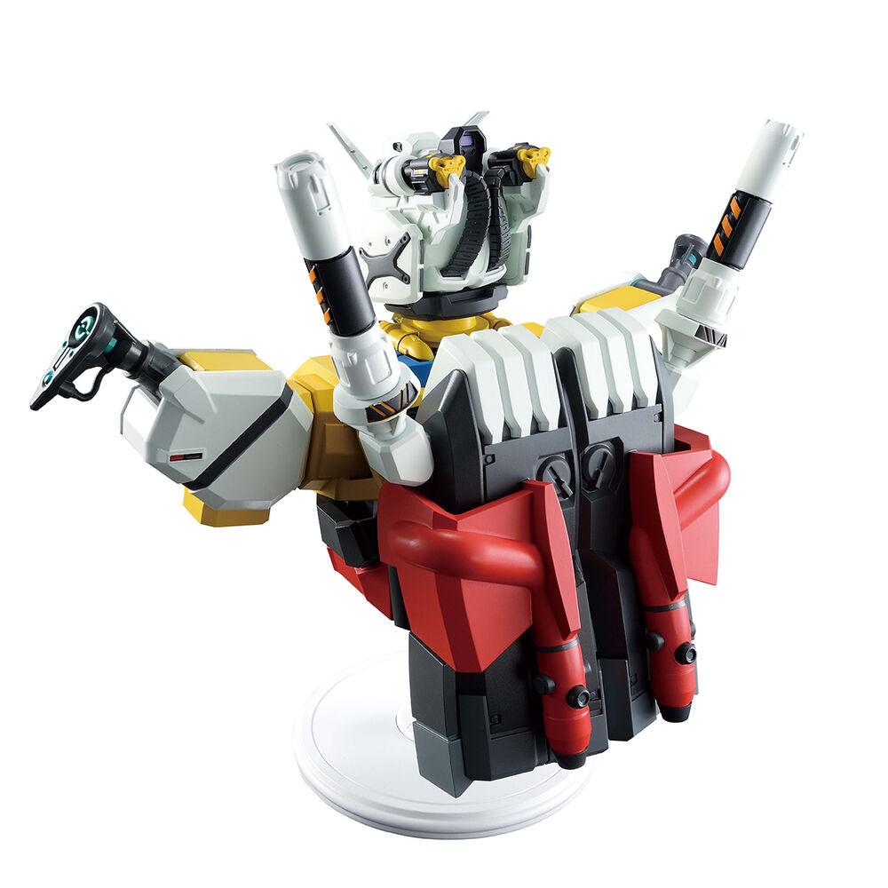 Figura Ichibansho White Gundam GQuuuuuuX de Banpresto sobre base blanca - 4