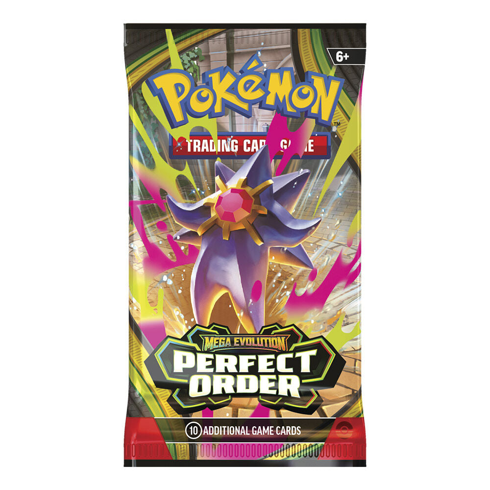 Sobre de cartas JCC Pokémon Perfect Order en inglés con diseño surtido - 6