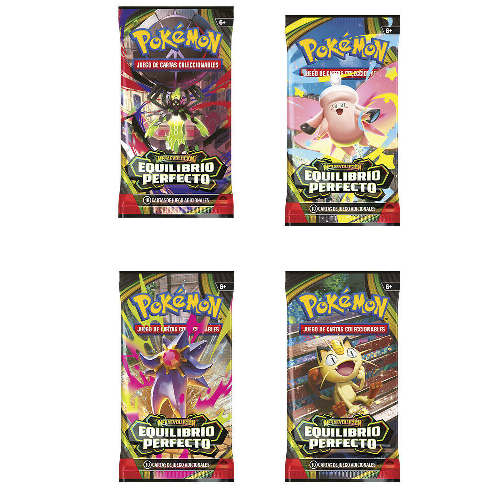 Sobre de cartas Pokémon Equilibrio Perfecto en español - 6