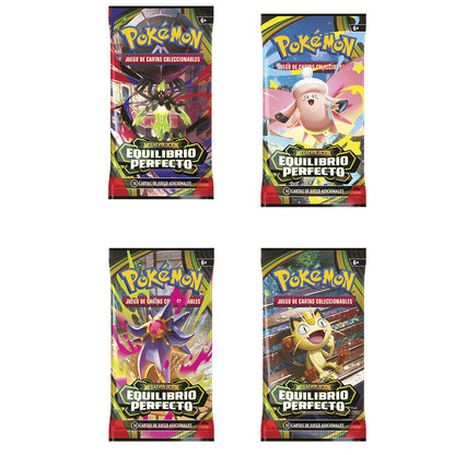 Sobre de cartas Pokémon Equilibrio Perfecto en español - 6