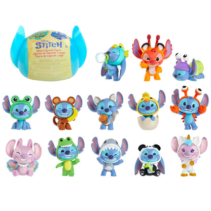 Cápsula sorpresa con figura Stitch Disney Goes Wild