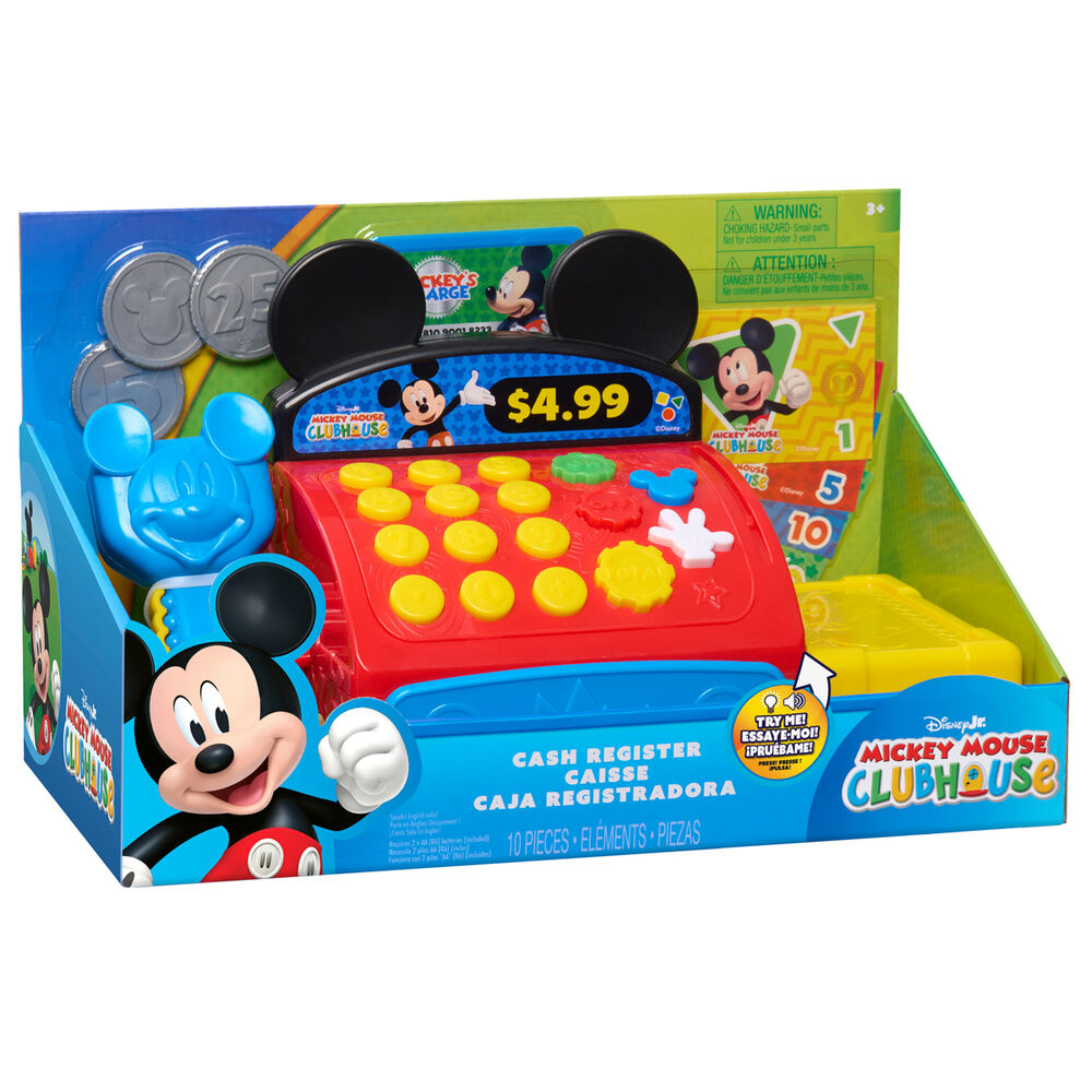 Caja registradora Mickey Mouse Clubhouse de Disney con accesorios - 3
