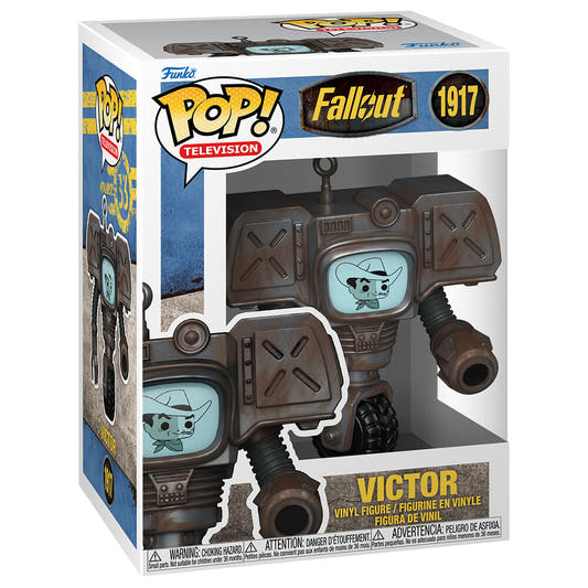 Figura FUNKO POP Fallout Victor con diseño de robot retrofuturista - 2