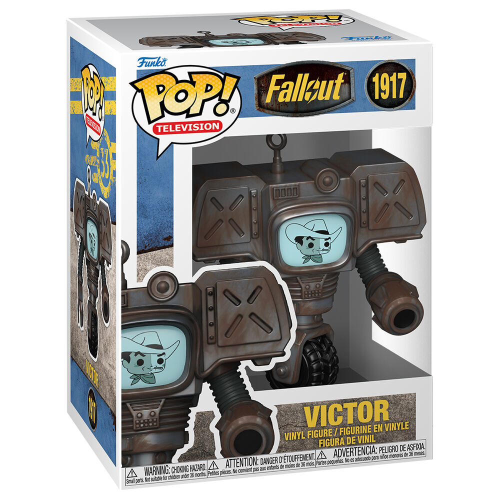 Figura FUNKO POP Fallout Victor con diseño de robot retrofuturista - 2