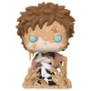 Figura Funko POP! de Gaara de Naruto rodeada de arena